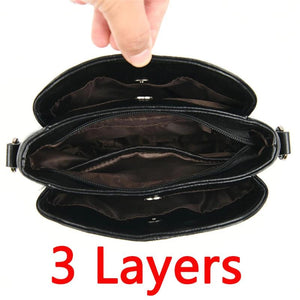Soft Leather Shoulder Crossbody Bags for Women Handbags