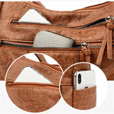 Soft Leather Crossbody Shoulder Bag for Women Handbags