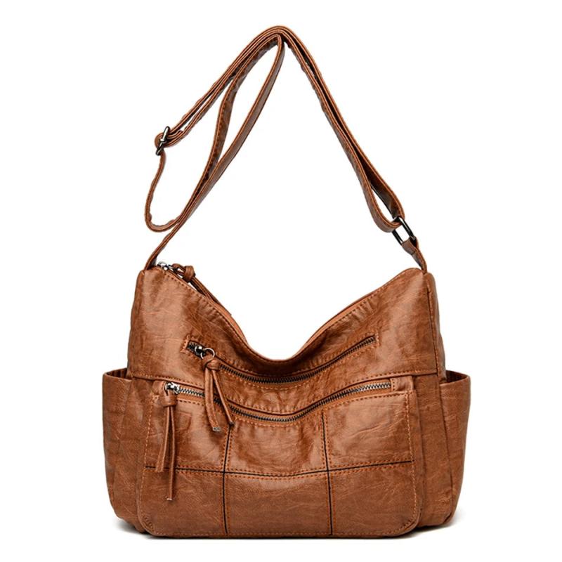 Soft Leather Crossbody Shoulder Bag for Women Handbags