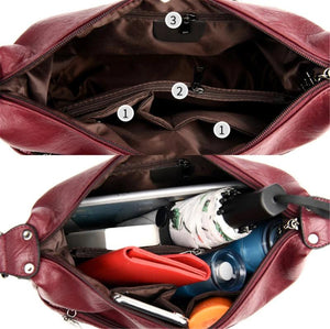 High Leather Handbags Women Bags Woman Messenger Shoulder Crossbody Bags For Wom