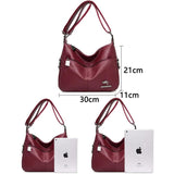 High Leather Handbags Women Bags Woman Messenger Shoulder Crossbody Bags For Wom