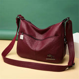 High Leather Handbags Women Bags Woman Messenger Shoulder Crossbody Bags For Wom