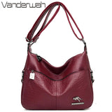 High Leather Handbags Women Bags Woman Messenger Shoulder Crossbody Bags For Wom