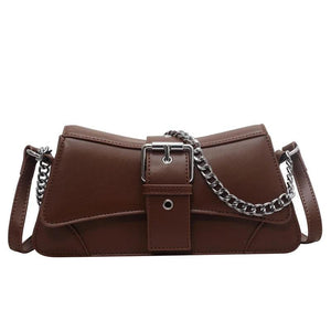 Vintage Women Shoulder Bag Small PU Leather Handbag Wallet Crossbody Sling