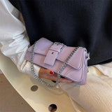 Vintage Women Shoulder Bag Small PU Leather Handbag Wallet Crossbody Sling