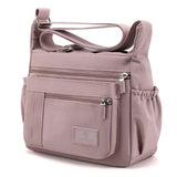 Casual Waterproof Nylon Shoulder Bag with Large Capacity