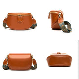 Oil Wax Leather Ladies Handbag Women Shoulder Bags Vintage Solid Cow Leather Fem