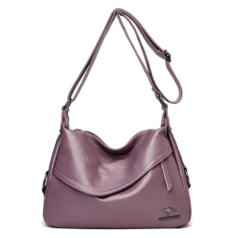 Fashionable Leather Shoulder Bag for Women