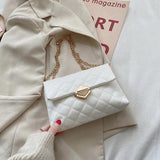 Lingge Embroidery Camera Crossbody Bag Women