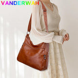 Vintage Women Hand Bag Large Capacity Messenger Bag