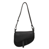 Mini Flap Crossbody Bag Spring Handbag Solid Shoulder Bag for Women