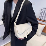 Mini Flap Crossbody Bag Spring Handbag Solid Shoulder Bag for Women