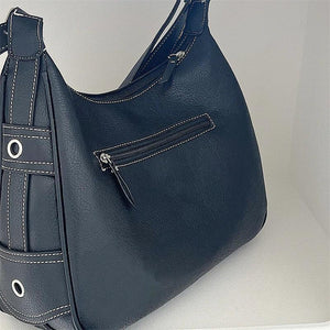 Y2k Girls Retro Shoulder Bags Contrast Women's Vintage Messenger Bag