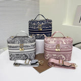 Retro Lady Cosmetic Bag Makeup Travel Organizer Lipstick Case