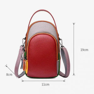 Leather Women Handbag Mini Shoulder Bag