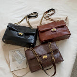 Women Shoulder Bags Big Capacity Ladies Handbags Vintage PU Leather