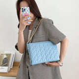 Women Shoulder Bag Handbags Ladies Square Underarm Bags Crossbody Chain