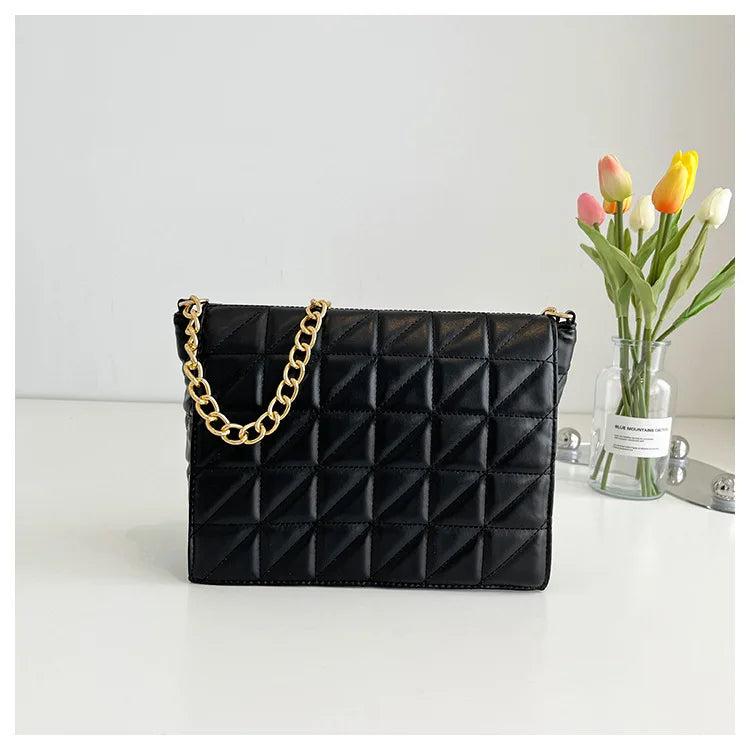 Women Shoulder Bag Handbags Ladies Square Underarm Bags Crossbody Chain