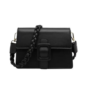 Solid Crossbody Shoulder Bag Large Capacity Tote Bag