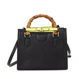Bamboo Handle Handbag Crossbody Bag Tote Satchel