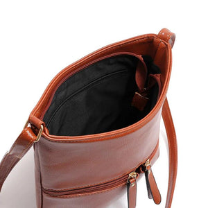Leather Shoulder Bags Ladies Handbag Flap Messenger Crossbody Bags for Women