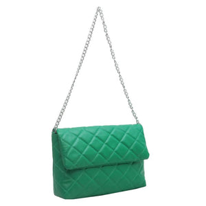 Lozenge Shoulder Bag Crossbody PU Leather Armpit Bag