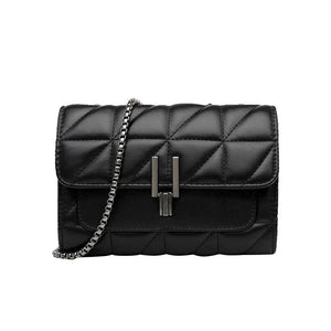 Leather Chain Crossbody Bag for Women Ladies Handbags