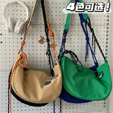 Waterproof Nylon Dumpling Bag Large-capacity Shoulder Messenger Bag