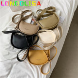 Burminsa Semicircle Shoulder Bags Wide Strap Purses for Women