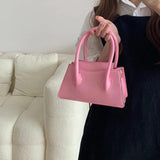 Pink Small Square Women Clutch Purse Handbags Ladies Messenger Bag