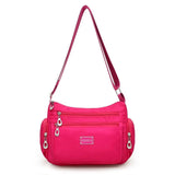 Women Casual Messenger Bag Waterproof Nylon Shoulder Large Capacity Handbags Tot
