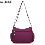 Women Casual Messenger Bag Waterproof Nylon Shoulder Large Capacity Handbags Tot