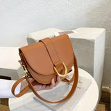 Vintage Crossbody Bag Soft PU Leather Shoulder Handbag Purse