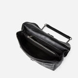 Leather Messenger Bag Women Handbag Retro Chain Clutch Bag