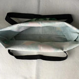 Creative Cat Pattern Tote Bag for Women Eco Linen Shopping Traveling Pouch