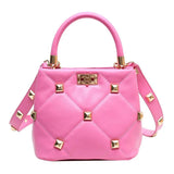 Rivets Purses and Handbags PU Female Crossbody Bag Tote Bags
