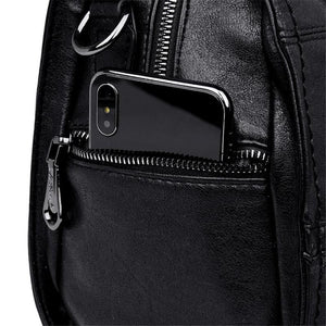 Leather Tassel Women's Shoulder Bag High Ladies Handbag