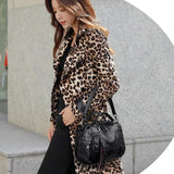 Leather Tassel Women's Shoulder Bag High Ladies Handbag