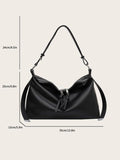 LEFTSIDE Shoulder Side Bag for Women High Capacity Leather Crossbody Handbags