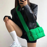 Quilted Handbag Pu Shoulder Bag Large Tote Winter