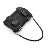 Skull Rivet Shoulder Bag Women Large Capacity Messenger Bag