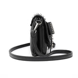 Skull Rivet Shoulder Bag Women Large Capacity Messenger Bag