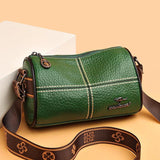 Stone Pattern Leather Handbag Small Shoulder Crossbody