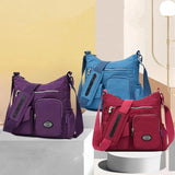Waterproof Nylon Female Crossbody Bag Women Shoulder Messenger Purse