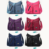 Waterproof Nylon Female Crossbody Bag Women Shoulder Messenger Purse