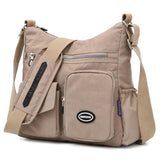 Waterproof Nylon Female Crossbody Bag Women Shoulder Messenger Purse
