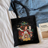 Spirited Away Totoro Shopping Bag Harajuku Tote Women