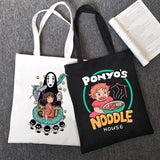 Spirited Away Totoro Shopping Bag Harajuku Tote Women