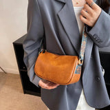 LEFTSIDE Small Leather Crossbody Bags for Women Winter