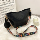 Lychee Pattern Crossbody Bag Shoulder Bag Ladies Handbag